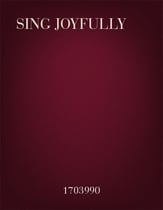 Sing Joyfully SATB choral sheet music cover